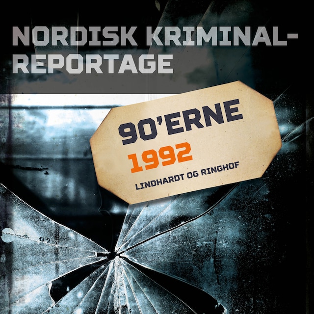 Kirjankansi teokselle Nordisk Kriminalreportage 1992