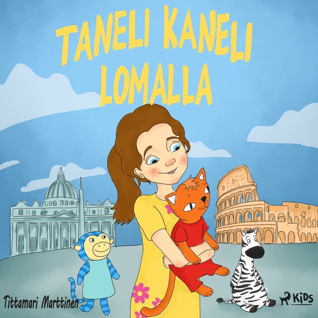 Book cover for Taneli Kaneli lomalla