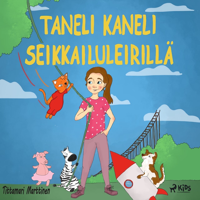 Buchcover für Taneli Kaneli seikkailuleirillä