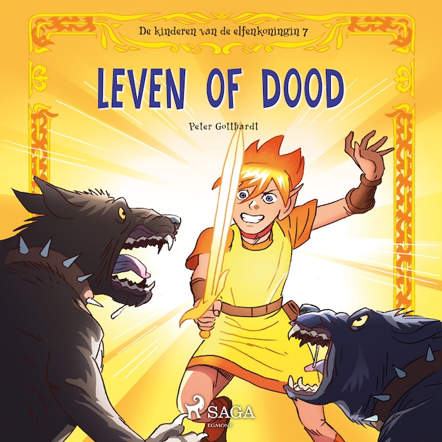 Book cover for De kinderen van de elfenkoningin 7 - Leven of dood