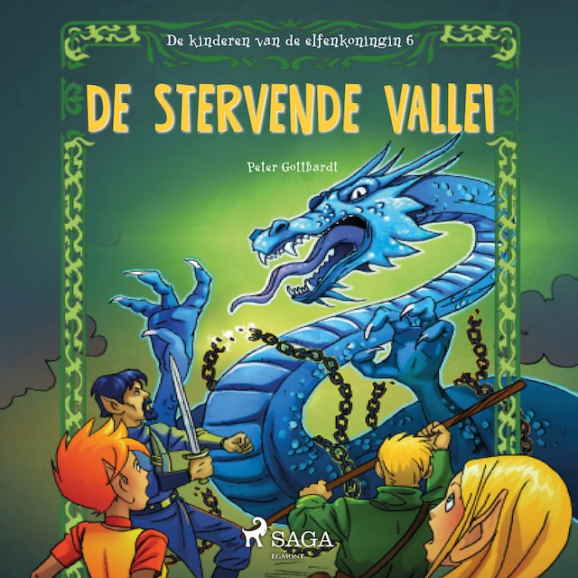 Book cover for De kinderen van de elfenkoningin 6 - De stervende vallei