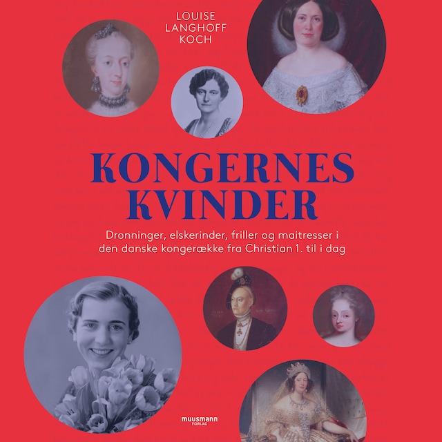 Buchcover für Kongernes kvinder