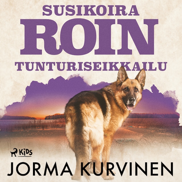Book cover for Susikoira Roin tunturiseikkailu