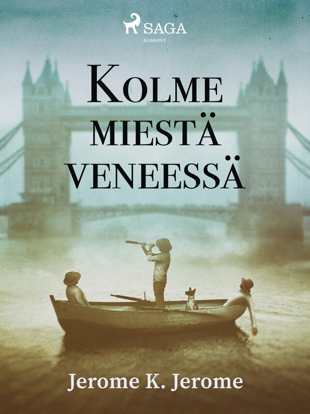Kolme miestä veneessä Boekomslag van Kolme miestä veneessä