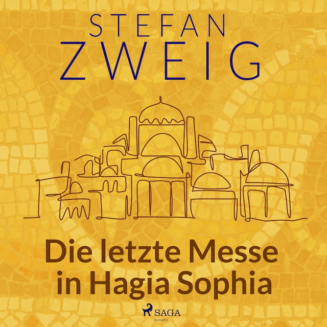 Kirjankansi teokselle Die letzte Messe in Hagia Sophia