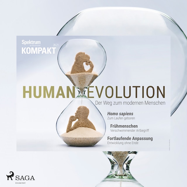 Boekomslag van Spektrum Kompakt: Humanevolution - Der Weg zum modernen Menschen