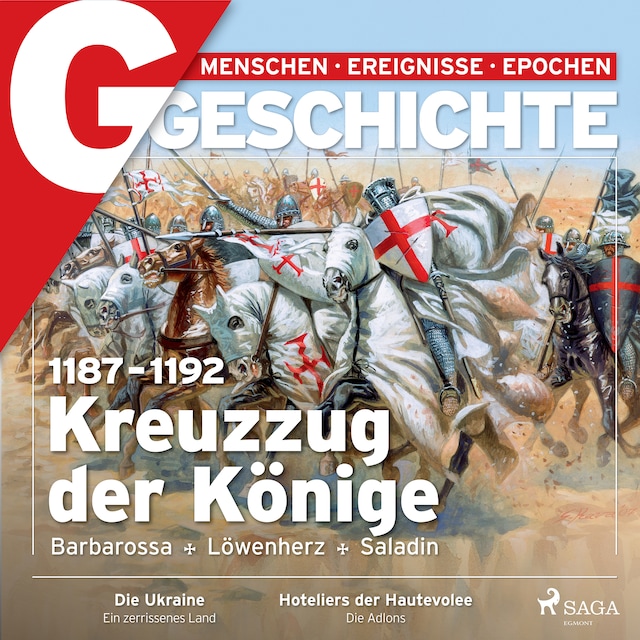 Kirjankansi teokselle G/GESCHICHTE - 1187-1192: Kreuzzug der Könige - Barbarossa, Löwenherz, Saladin