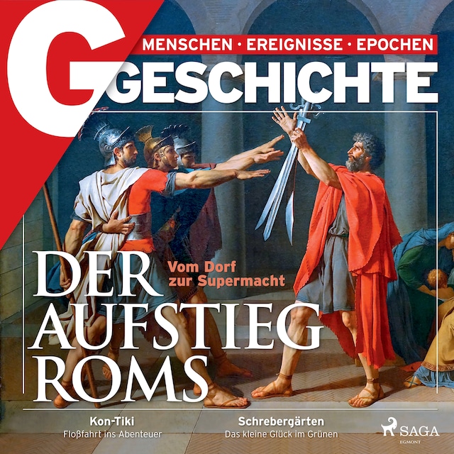 Portada de libro para G/GESCHICHTE - Der Aufstieg Roms - Vom Dorf zur Supermacht