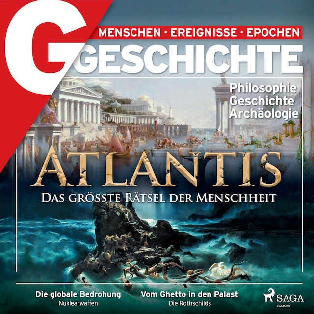Book cover for G/GESCHICHTE -Atlantis: Das größte Rätsel der Menschheit