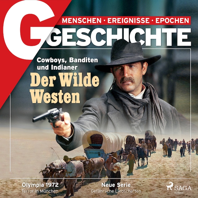 Boekomslag van G/GESCHICHTE - Der Wilde Westen: Cowboys, Banditen und Indianer