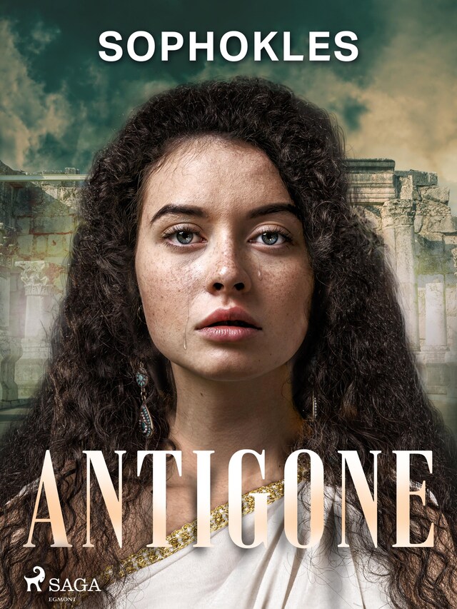 Kirjankansi teokselle Antigone