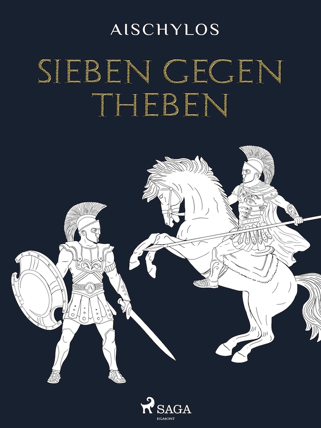 Book cover for Sieben gegen Theben