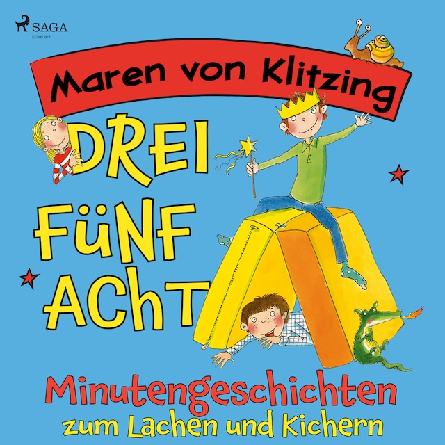 Book cover for Drei-Fünf-Acht-Minutengeschichten zum Lachen und Kichern