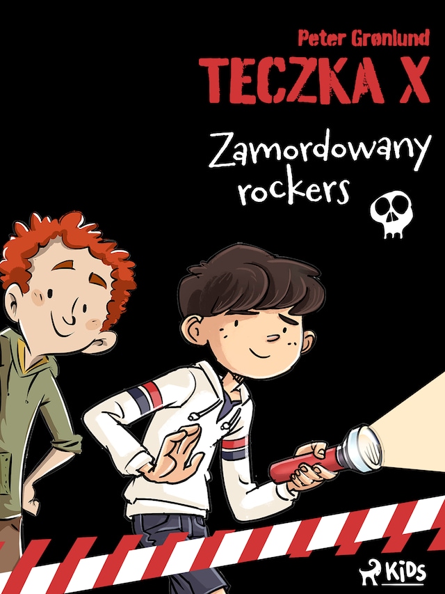 Book cover for Teczka X - Zamordowany rockers