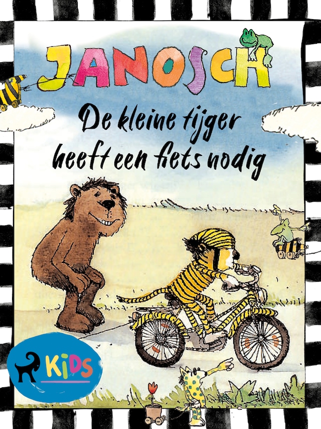 Copertina del libro per De kleine tijger heeft een fiets nodig