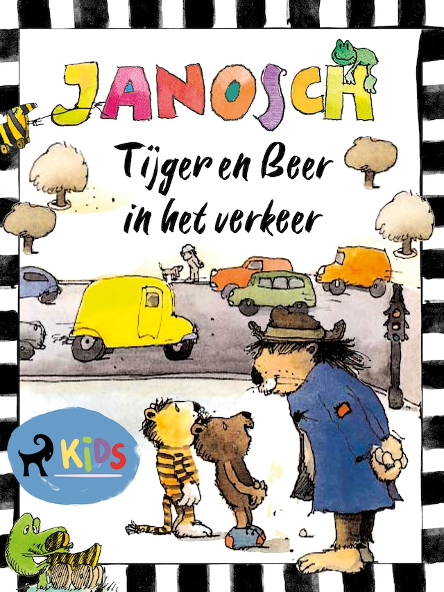 Okładka książki dla Tijger en Beer in het verkeer