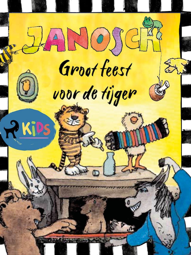 Couverture de livre pour Groot feest voor de tijger