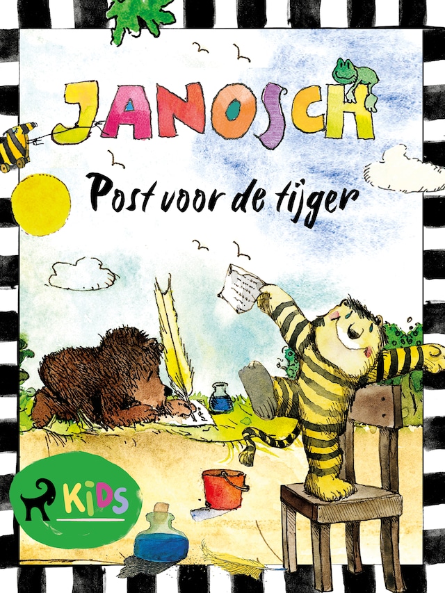Couverture de livre pour Post voor de tijger