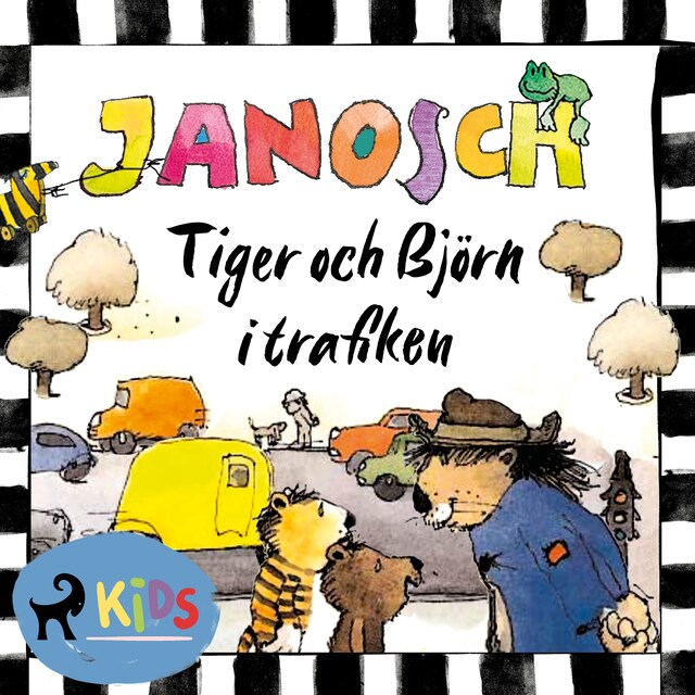 Portada de libro para Tiger och Björn i trafiken