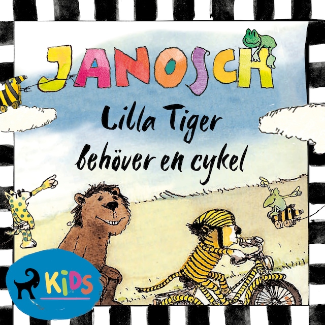 Okładka książki dla Lilla Tiger behöver en cykel