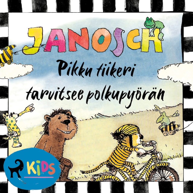 Couverture de livre pour Pikku tiikeri tarvitsee polkupyörän