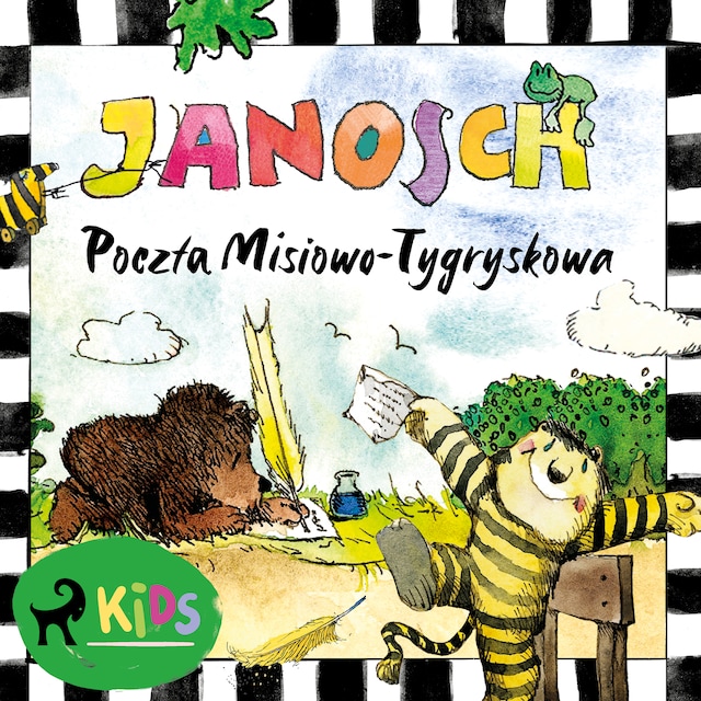 Book cover for Miś i Tygrysek. Poczta Misiowo-Tygryskowa