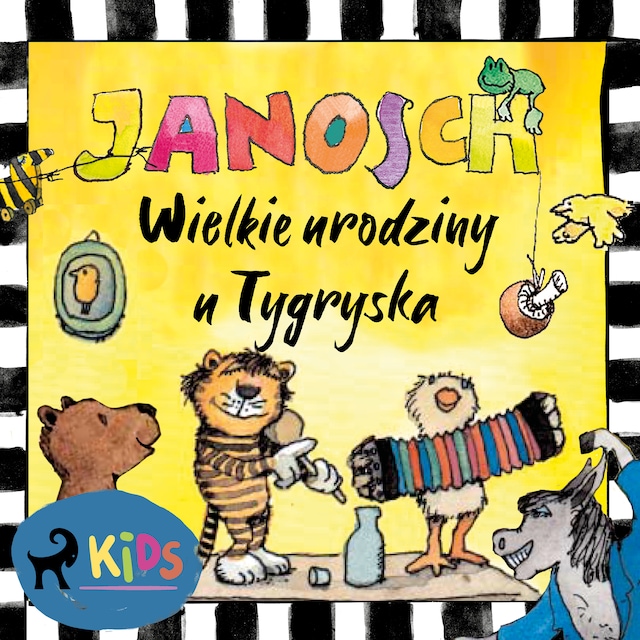 Book cover for Miś i Tygrysek. Wielkie urodziny u Tygryska
