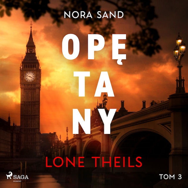 Book cover for Nora Sand. Tom 3: Opętany