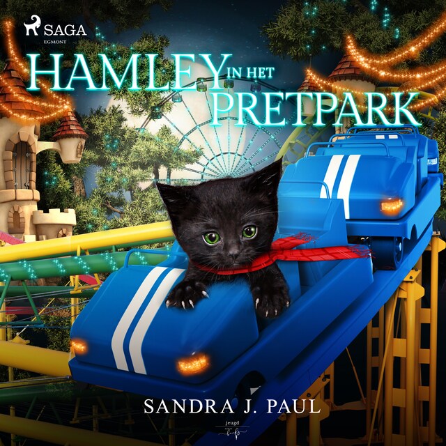 Book cover for Hamley in het pretpark