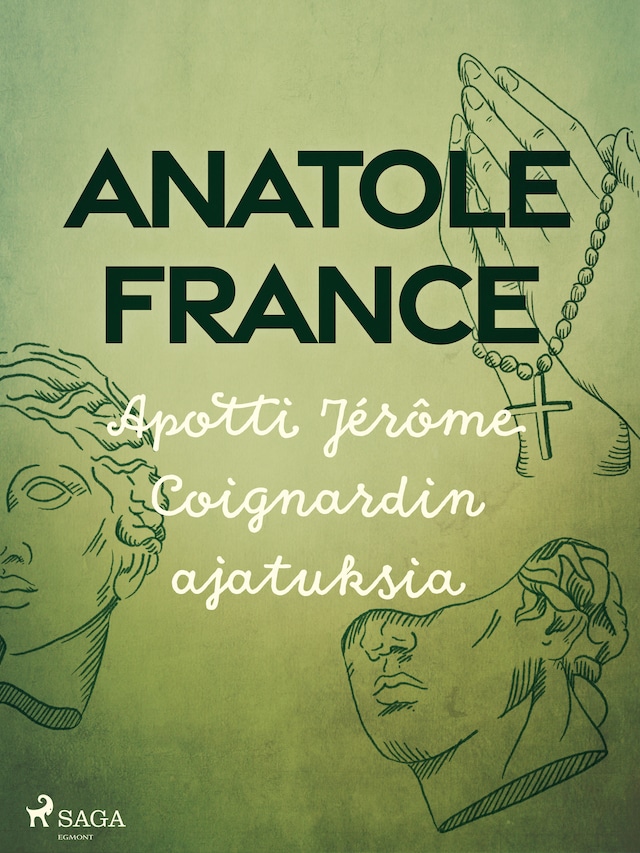 Kirjankansi teokselle Apotti Jérôme Coignardin ajatuksia