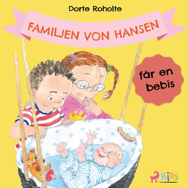 Book cover for Familjen von Hansen får en bebis