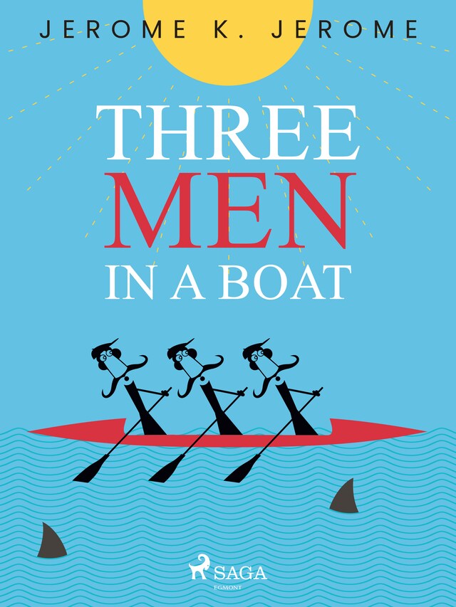 Kirjankansi teokselle Three Men in a Boat