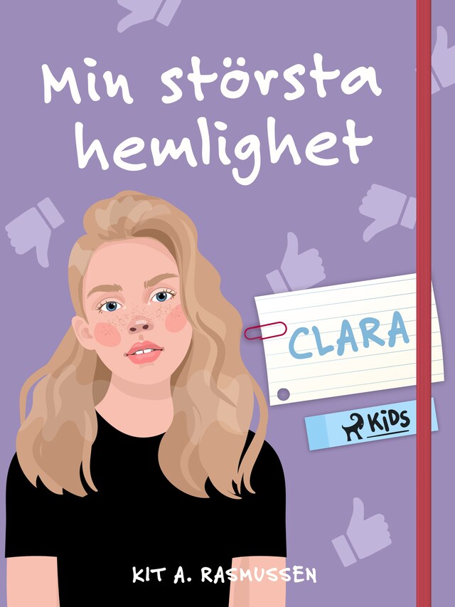 Portada de libro para Min största hemlighet – Clara