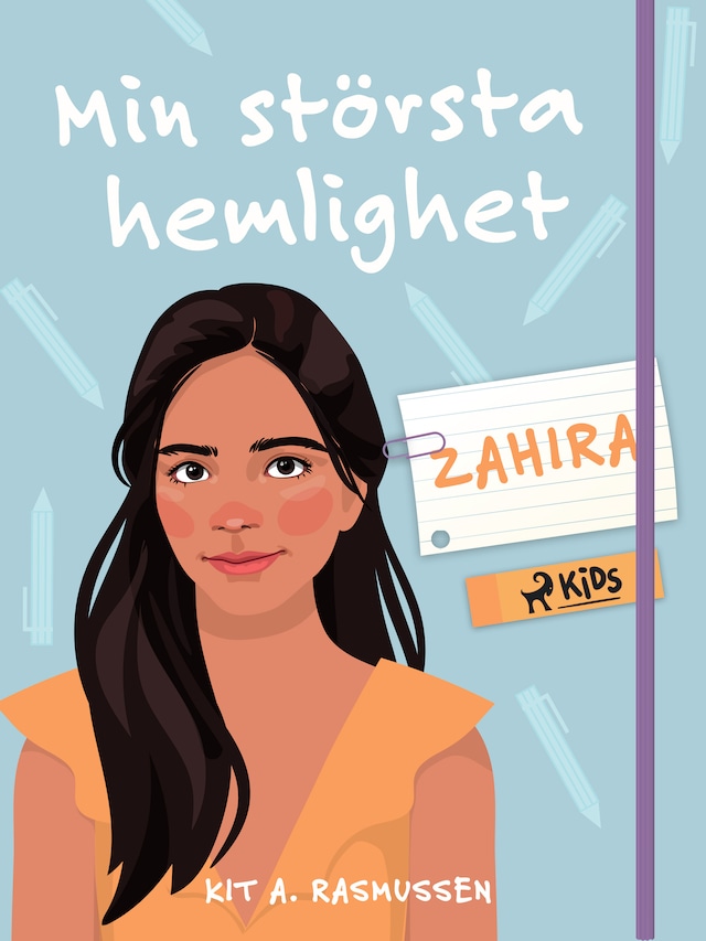 Book cover for Min största hemlighet – Zahira