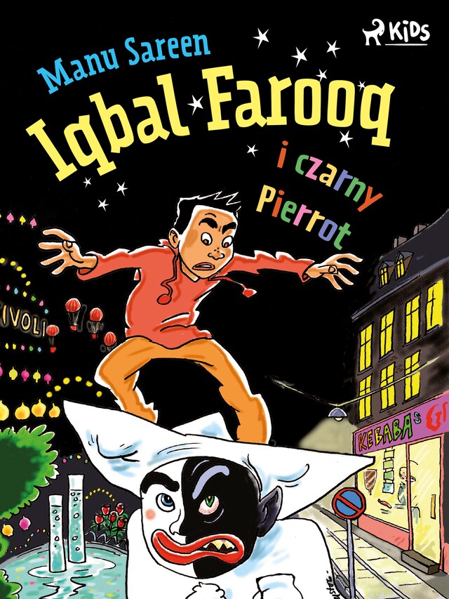 Book cover for Iqbal Farooq i czarny Pierrot