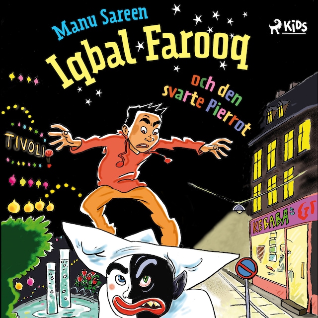Copertina del libro per Iqbal Farooq och den svarte Pierrot