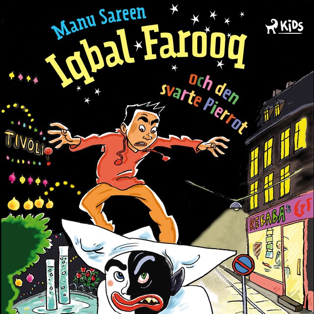 Portada de libro para Iqbal Farooq och den svarte Pierrot