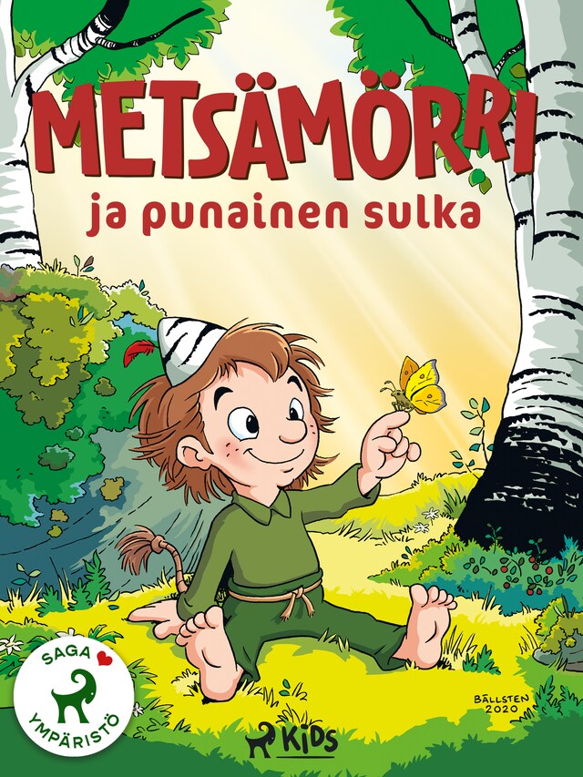 Book cover for Metsämörri ja punainen sulka