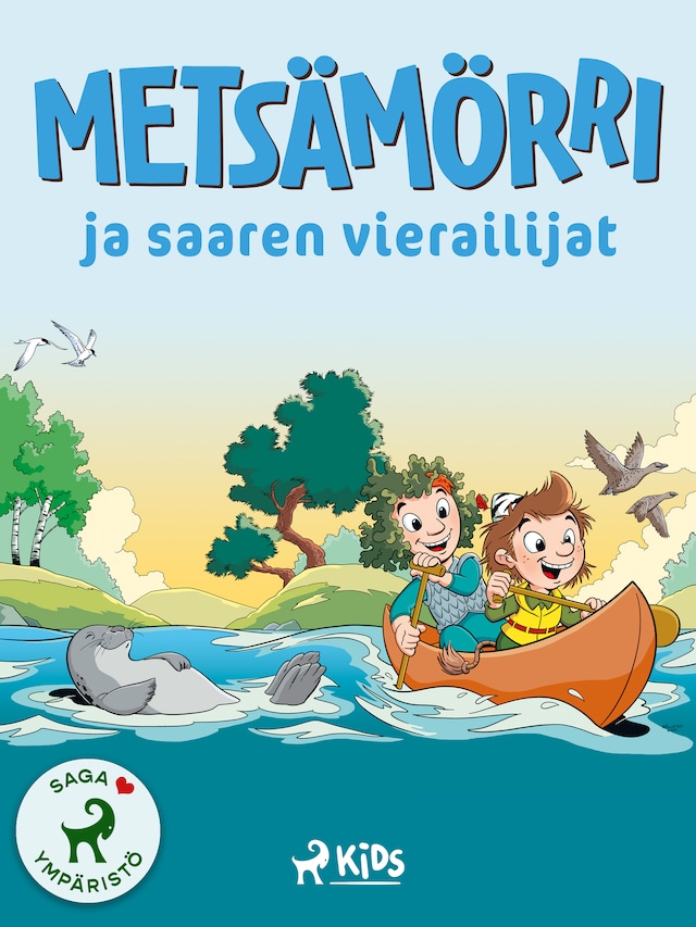 Book cover for Metsämörri ja saaren vierailijat