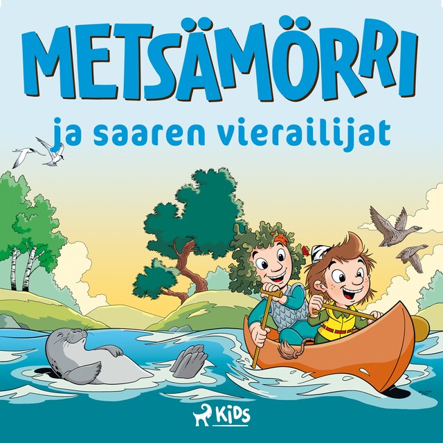 Book cover for Metsämörri ja saaren vierailijat
