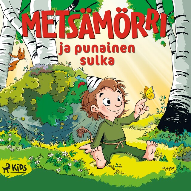 Book cover for Metsämörri ja punainen sulka