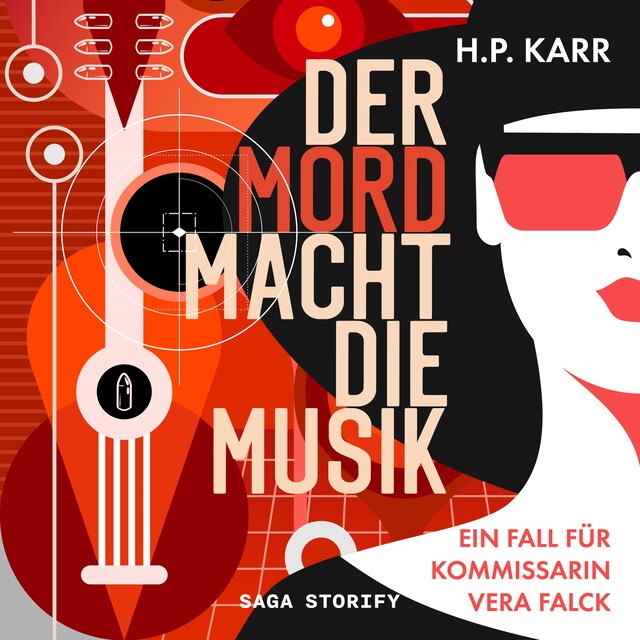 Couverture de livre pour Der Mord macht die Musik - Ein Fall für Kommissarin Vera Falck