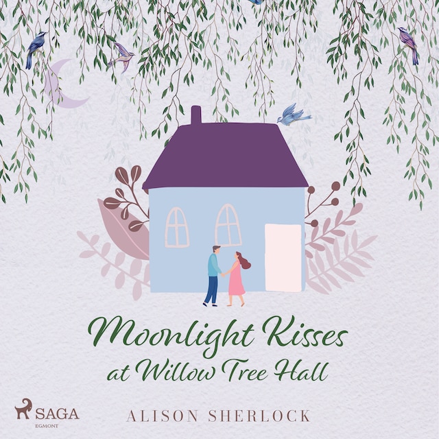 Book cover for Moonlight Kisses at Willow Tree Hall