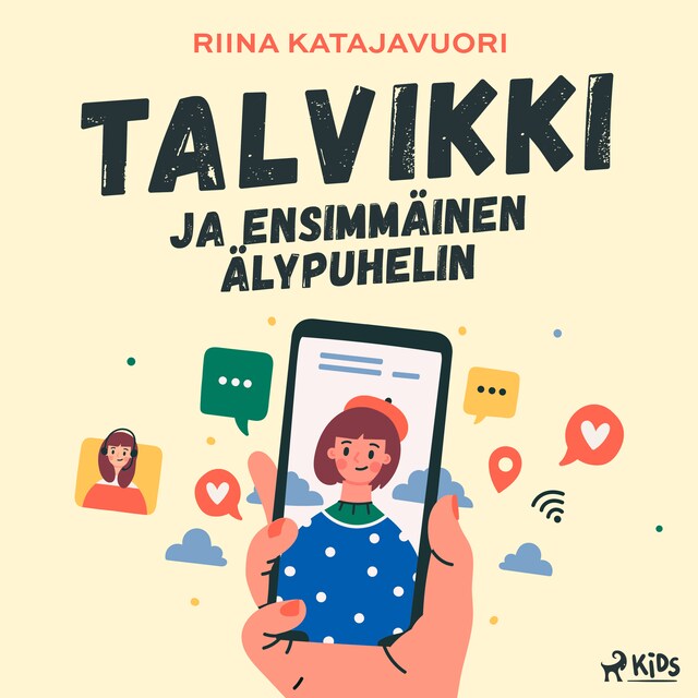 Bokomslag for Talvikki ja ensimmäinen älypuhelin