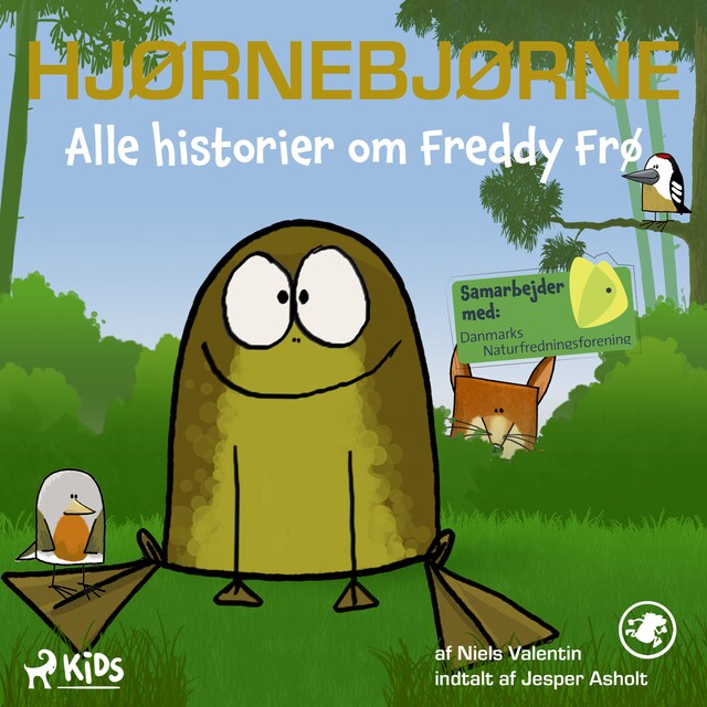 Bogomslag for Hjørnebjørne - Alle historier om Freddy Frø