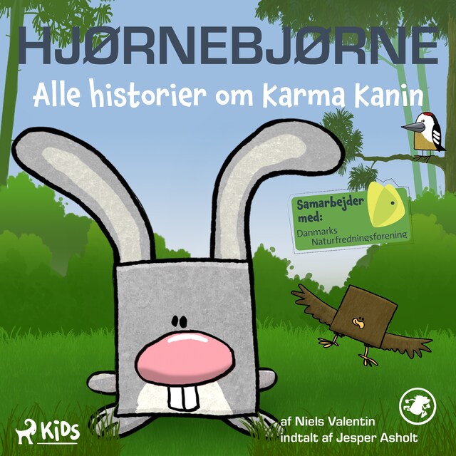 Bogomslag for Hjørnebjørne - Alle historier om Karma Kanin