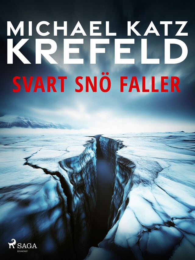 Book cover for Svart snö faller