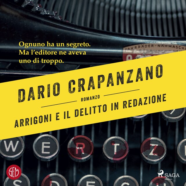 Book cover for Arrigoni e il delitto in redazione