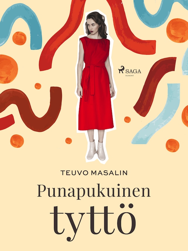 Book cover for Punapukuinen tyttö