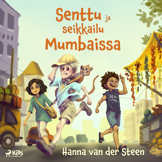 Buchcover für Senttu ja seikkailu Mumbaissa